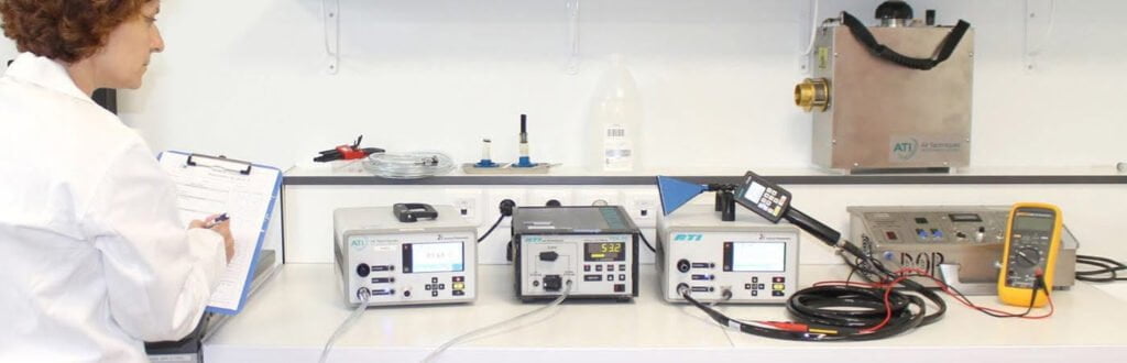 Cleanroom Management International - Calibration - Calibration of ATI photometers